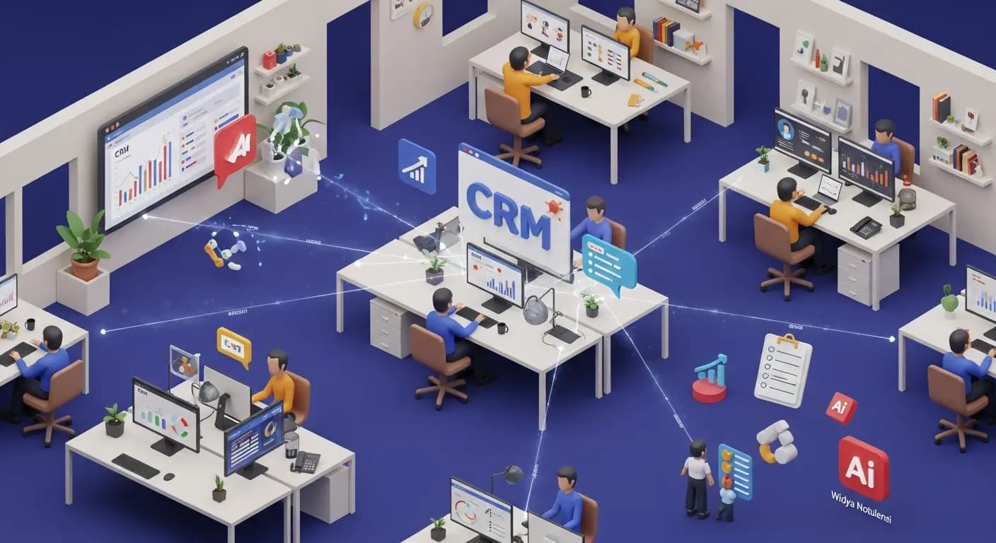 Meningkatkan Produktivitas di Kantor dengan Integrasi CRM