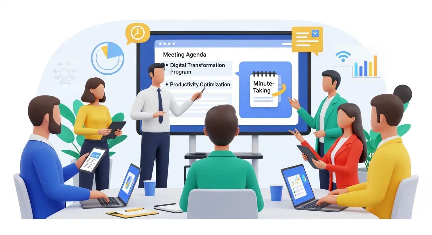 Produktivitas di Kantor: Manfaat Notulensi Program Transformasi Digital