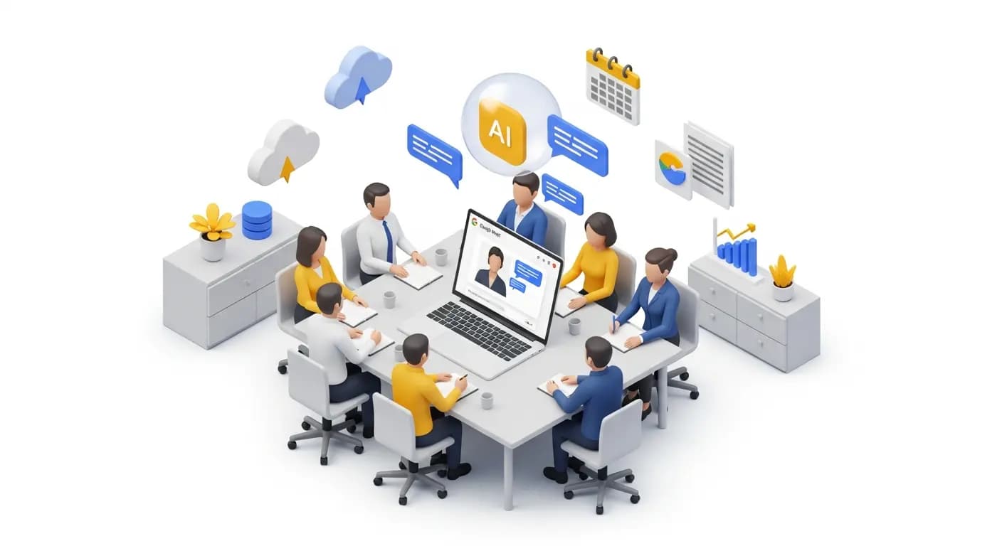 Meningkatkan Produktivitas Kantor dengan Google Meet AI Transcription