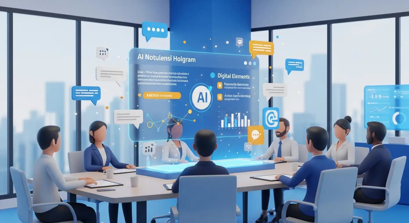 Digitalisasi Proses Rapat dengan AI Notulensi: Meningkatkan Produktivitas di Kantor