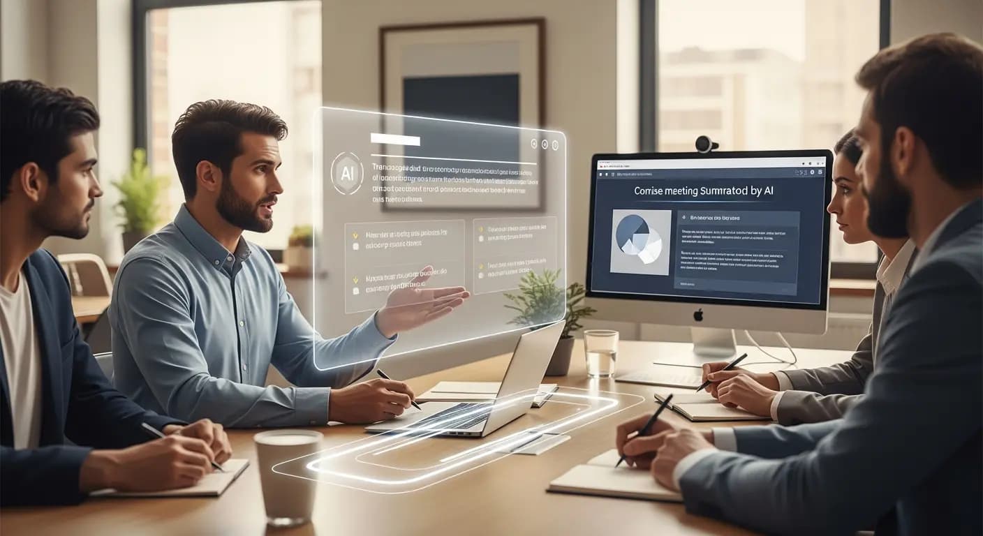 Meningkatkan Produktivitas di Kantor: Hasil Meeting Langsung Dibagikan dengan AI Notulensi
