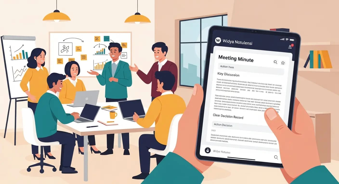Meningkatkan Produktivitas di Kantor dengan Notulensi Pengambilan Keputusan
